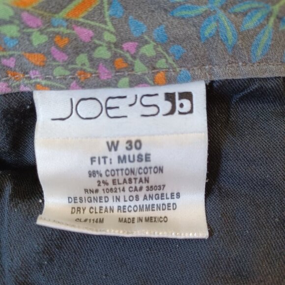 Joes Jeans Muse Style Boot Leg Halle Wash Distressed Blue Womens W 30 - Picture 12 of 14